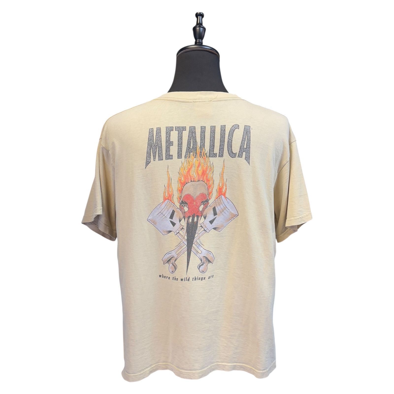 Vintage ACME 90s llica pushead Tシャツ Vintage ACME 90s Metallica pushead Tシャツ - メルカリ