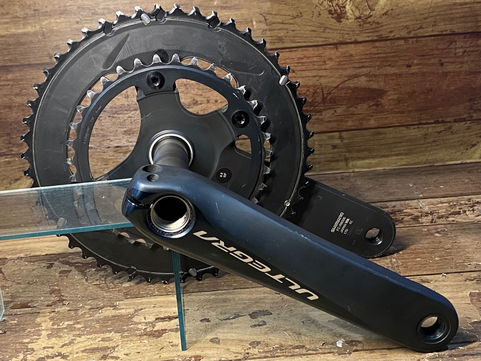 ID548 シマノ SHIMANO アルテグラ ULTEGRA FC-R8000 クランクセット 170mm 50/34T ※固定ボルト 類欠品、リコール検品済み - メルカリ