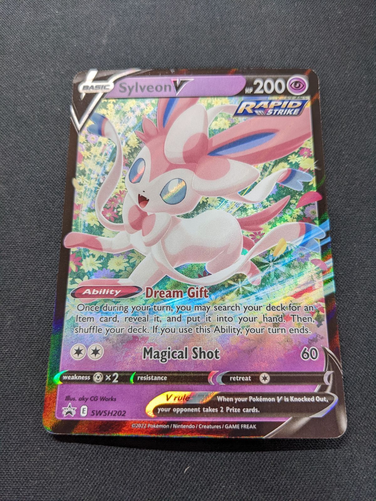 ポケモンカードゲーム 英語版 ニンフィアV プロモ 正規品 - メルカリ