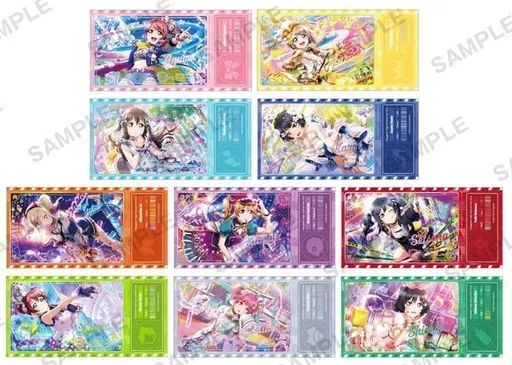 中古】シール・ステッカー 全10種セット 「ラブライブ!スクール