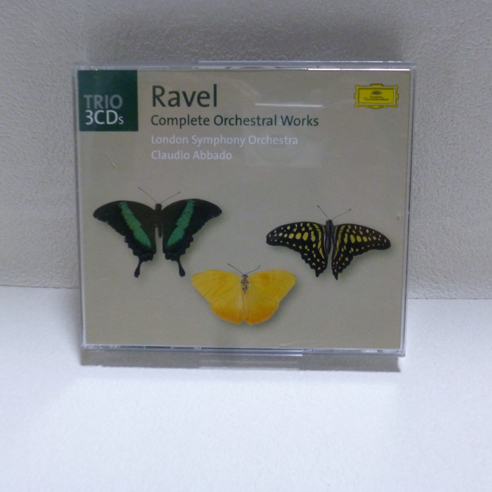 62-c　３CD　ラヴェル: 管弦楽曲全集 クラウディオ・アバド 、 ロンドン交響楽団　Complete Orchestral Works  Ravel