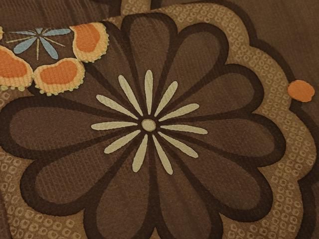 平和屋本店□極上 長羽織 舞花文 羽織紐付き 逸品 DZAA5789kh5 - メルカリ