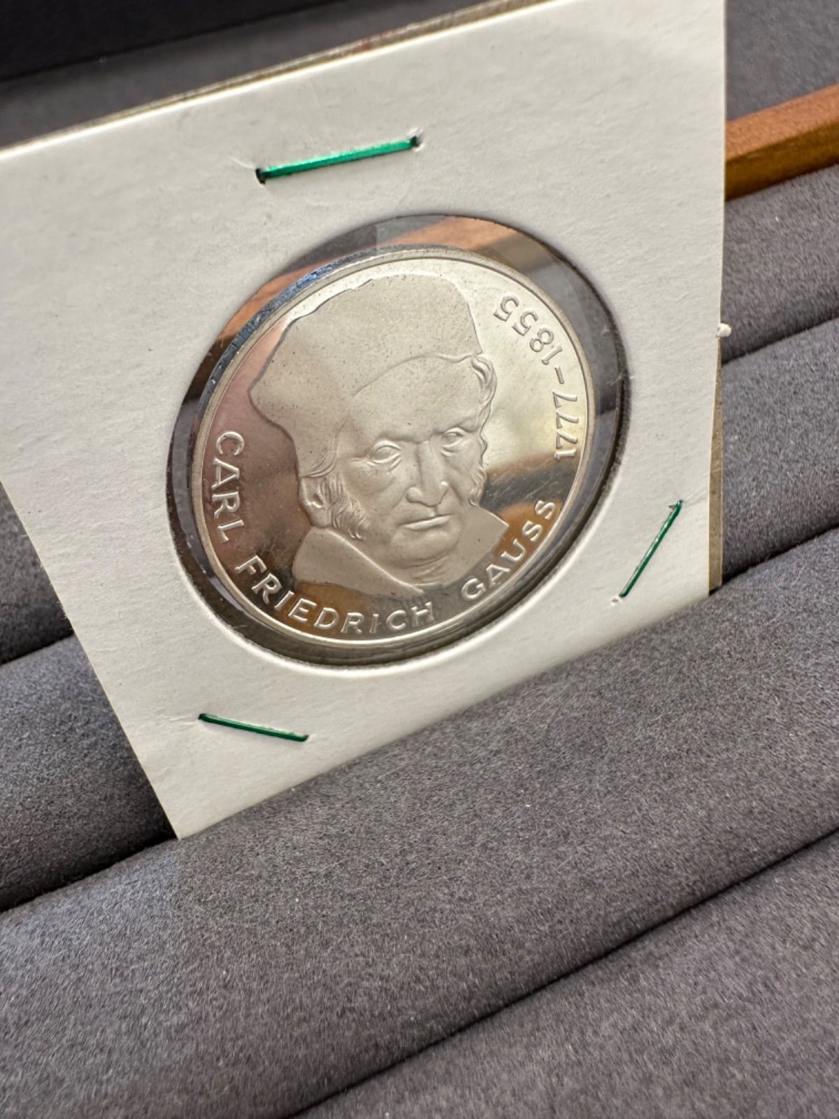 5マルク銀貨 1977年 西ドイツ ガウス GAUSS - メルカリ