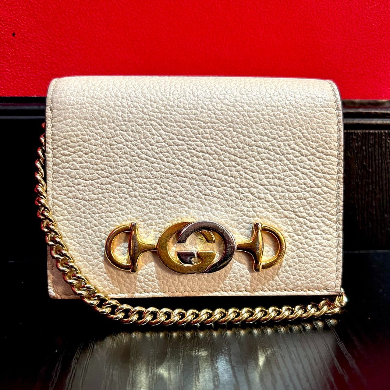 ☆GUCCI グッチ 財布 ズゥミ ZUMI 二つ折り財布 小財布 ウォレット