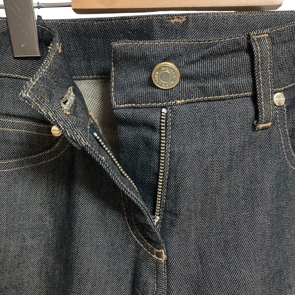 【レア品】Alexander McQueen マックイーン本人期　デニム　40 レア品】Alexander McQueen マックイーン本人期 デニム 40