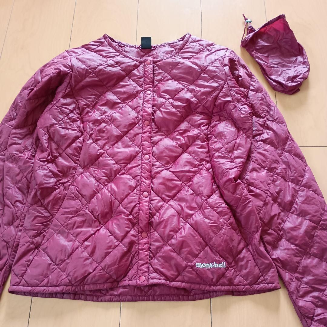 モンベル スペリオダウン ラウンドネックジャケット レディース ピンク XL モンベル M スペリオダウン ラウンドネックジャケット レディース