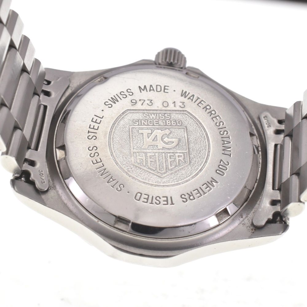 タグホイヤー TAG HEUER 973.013 2000 プロフェッショナル 200 m クォーツ ボーイズ I 142516 春夏対応 きれいめ