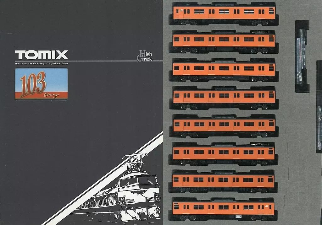 鉄道模型 1/150 103系 JR西日本仕様・混成編成・オレンジ 8両セット 特別