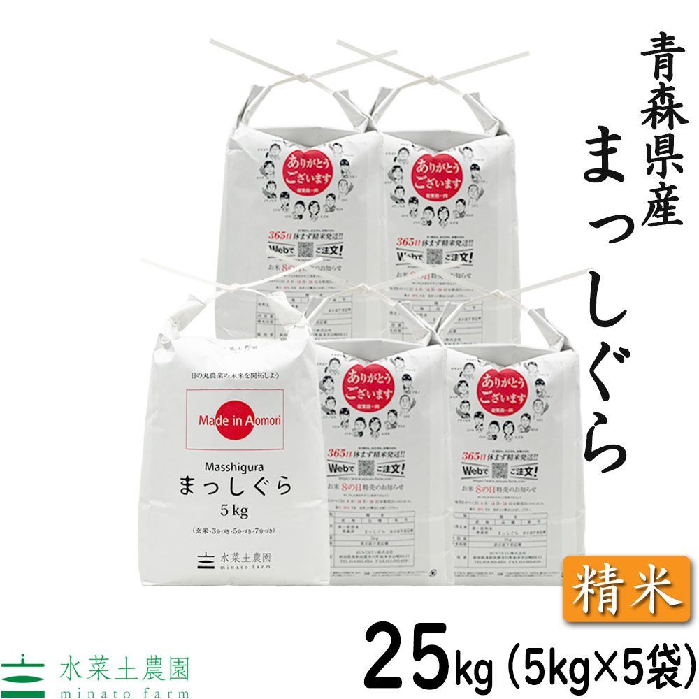 WEB限定カラー まっしぐら 青森県産 10kg 5kg×2 令和4年 米 お米 単一原料米 