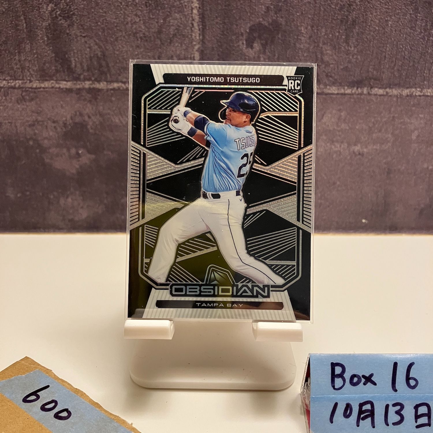 筒香嘉智 Yoshitomo Tsutsugo RC ルーキー 直書き Auto サイン 2020