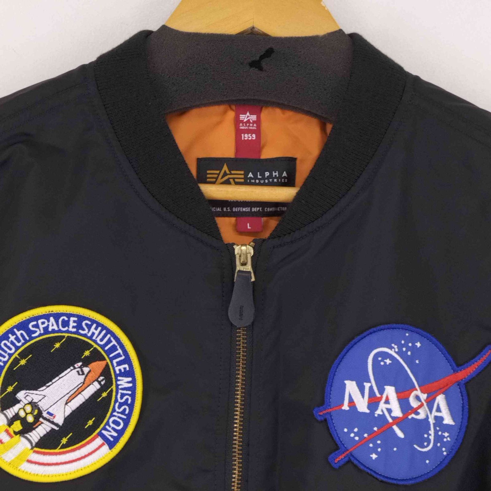 アルファインダストリーズ ALPHA INDUSTRIES ワッペン MA-1 フライト 
