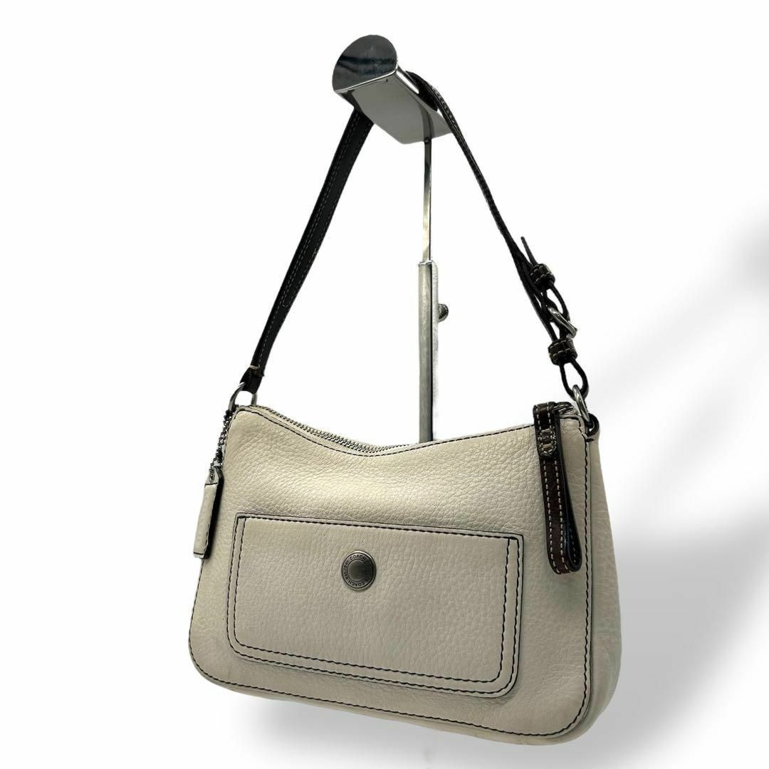 1280 Vintage Coach Chelsea Lether Bag - メルカリ