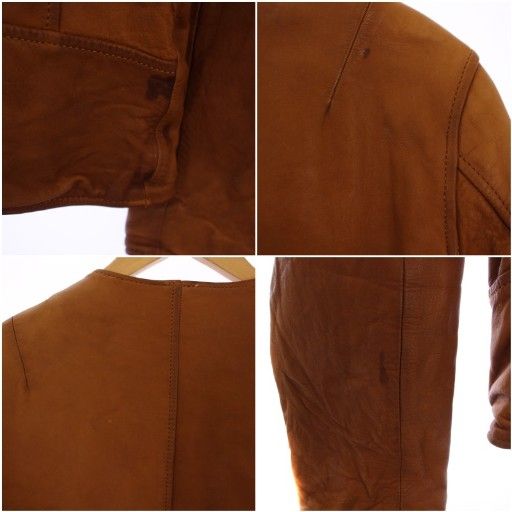 ライダースジャケット ジップアップ