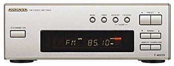 中古】ONKYO INTEC205 FM/AMチューナー シルバー T-405TX(S) cm3dmju