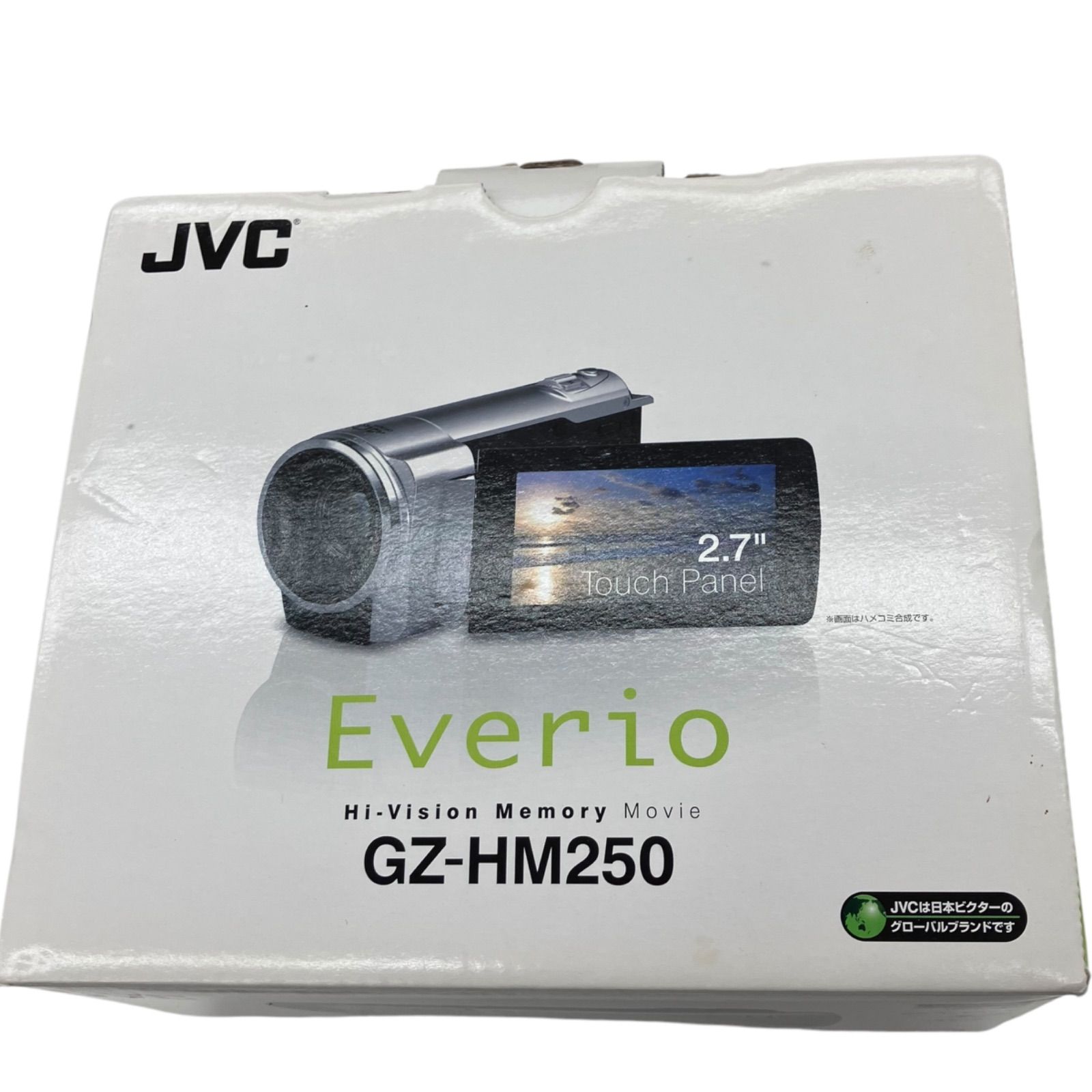 186000 現状品 JVC Everio GZ-HM250-s シルバー - メルカリ