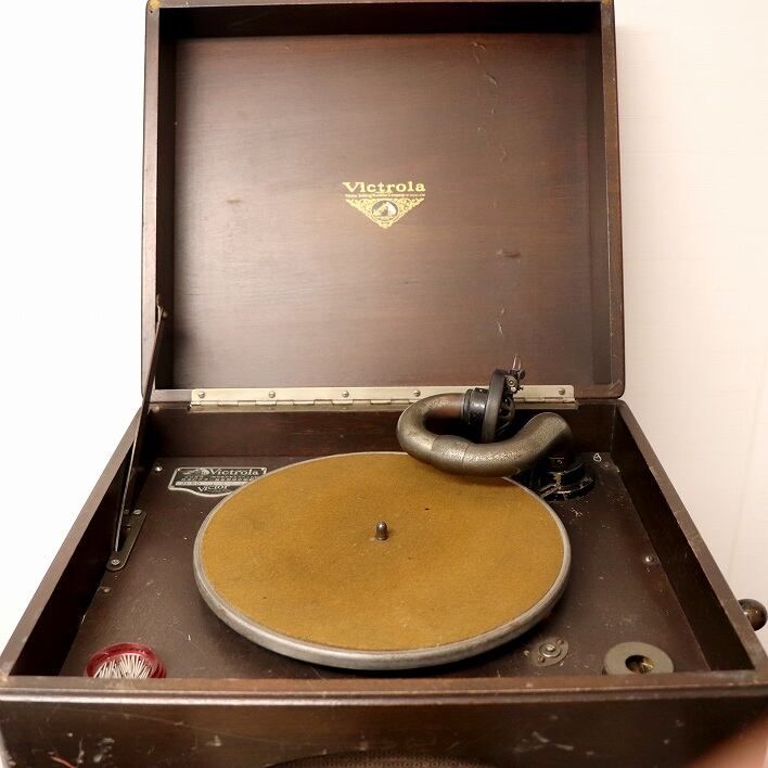 ビクトローラ蓄音機、蓄音機、ポータブル蓄音機、ビクター蓄音機