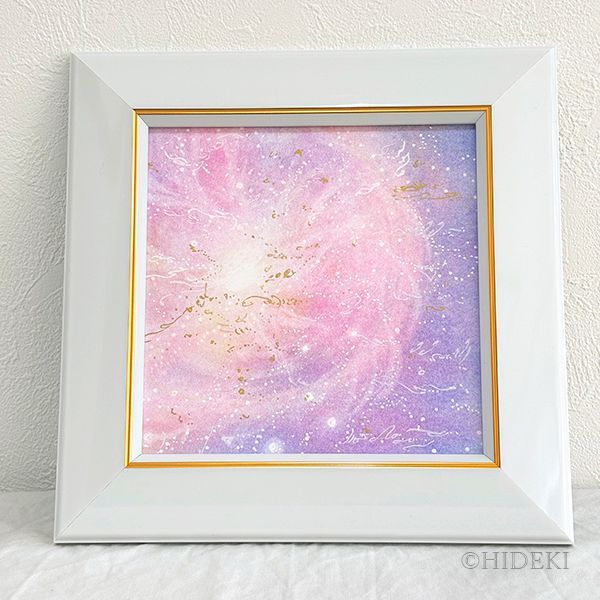 抽象画パステルアート