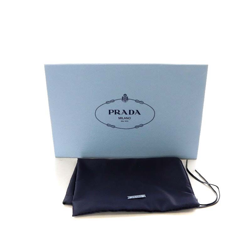 プラダ PRADA 1I484L/CALZATURE DONNAミュールパンプス ウエッジソール ポインテッドトゥ サテン リボンモチーフ ストラップ  36 23cm 黒 ブラック /YO13 - メルカリ