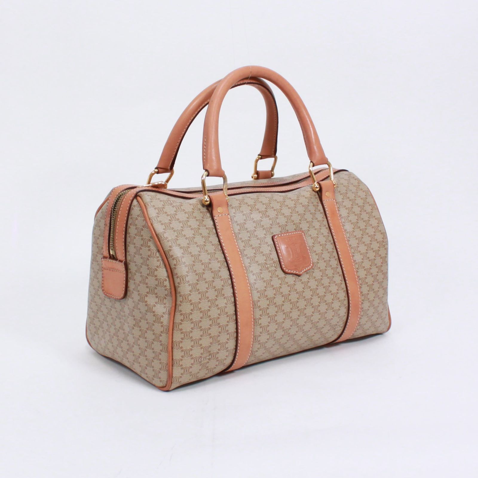 CELINE セリーヌ】マカダム ハンドバッグ ミニボストンバッグ