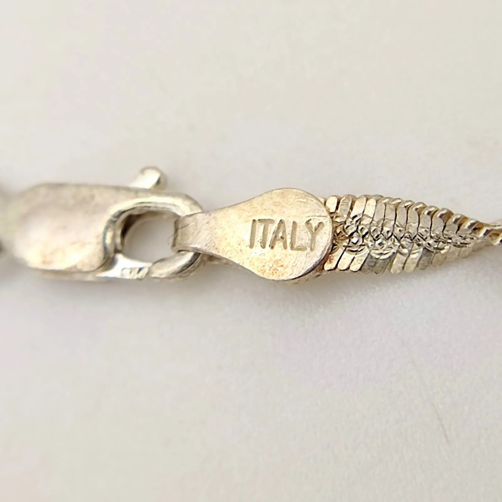 高評価なギフト ツイストチェーンネックレス 美品】VIOR ITALY シルバー SILVER アクセサリー
