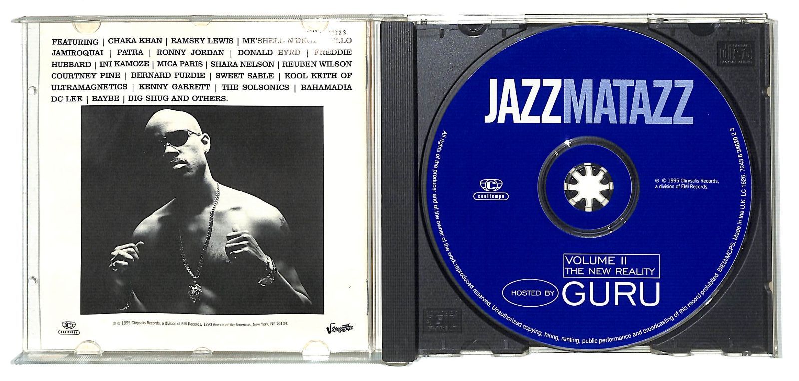 m1627【CD】Guru/Jazzmatazz Volume II: The New Reality - メルカリ