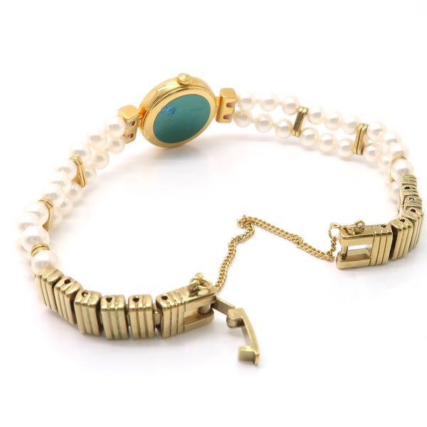 MIKIMOTO パールウォッチ JAL限定 レディース シェル文字盤