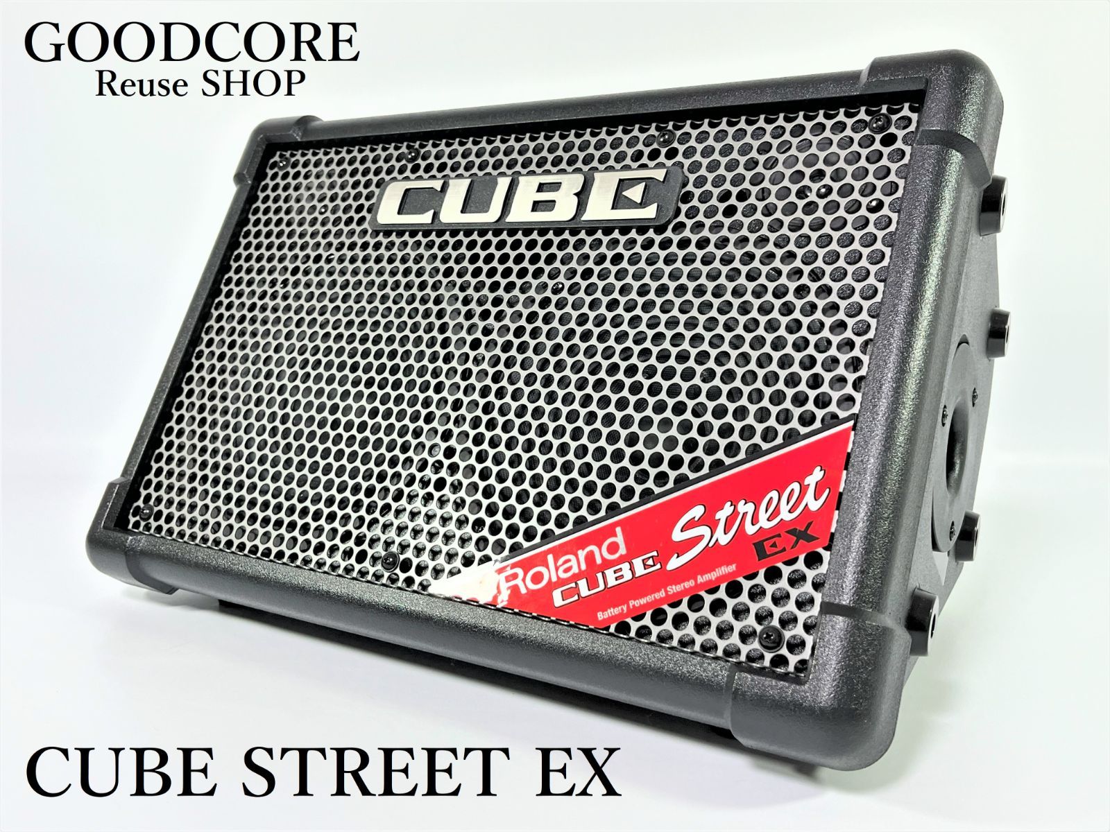 ローランド ROLAND CUBE Street EX BK 乾電池駆動可能 ステレオ 