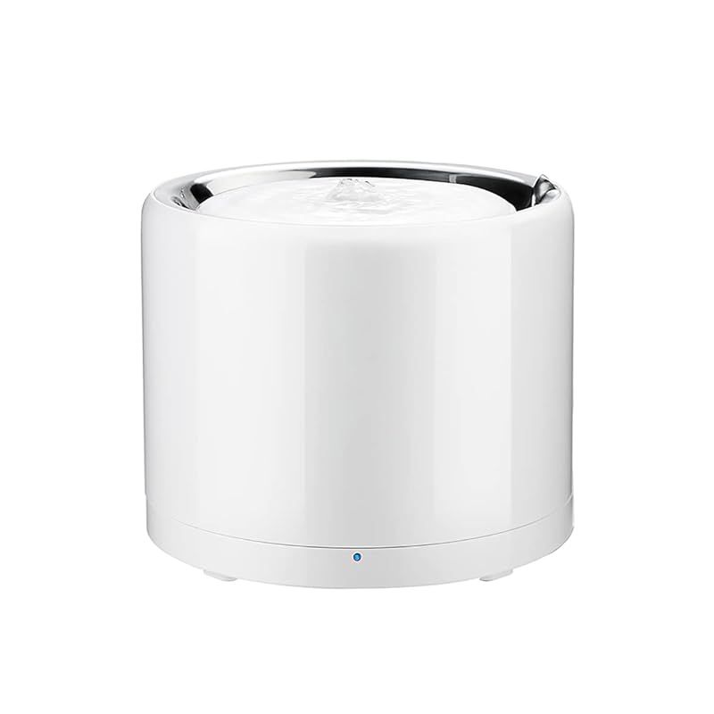 PETKIT ペット 給水器 水飲み器 コードレス 静音ポンプ 循環式 三重濾過 自動パワーオフ LEDライト付き 大容量 猫 犬 1.8L ホワイト EVERSWEET 3 PRO 0