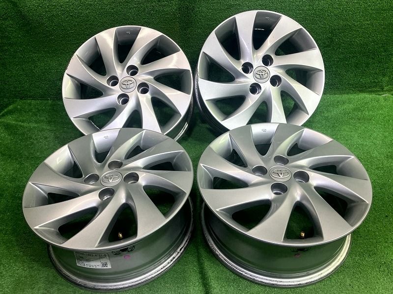 トヨタ TOYOTA トヨタ純正 QNC21 bB 15ｲﾝﾁ 6J 4穴 4本 100 40