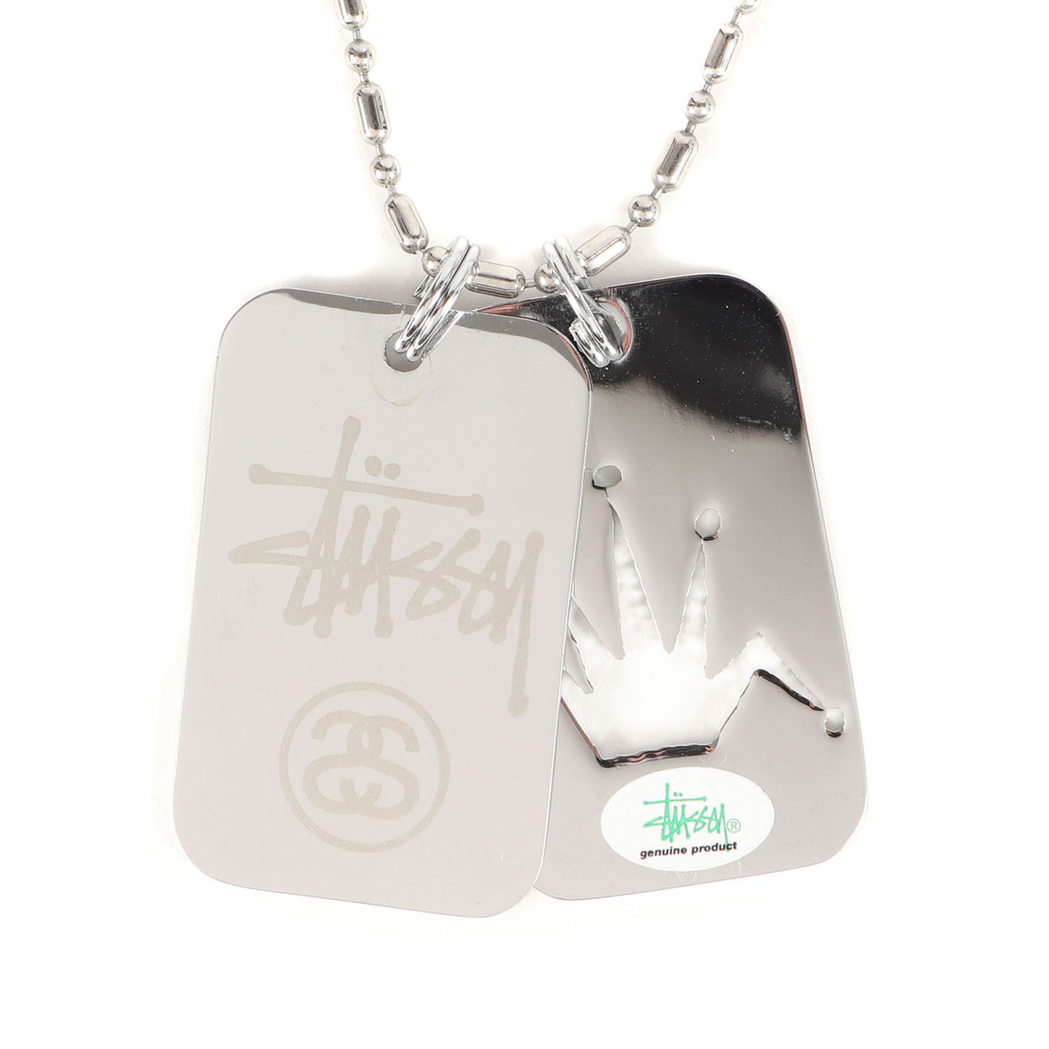 美品 STUSSY ステューシー ネックレス 00s 25周年記念