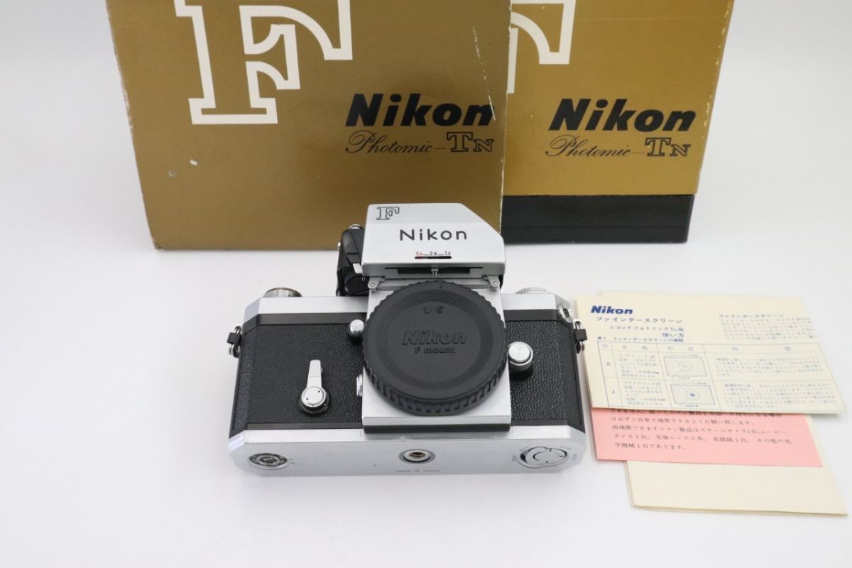 Nikon ニコン F Photomic FTN シルバーボディ MFフィルムカメラ 元 き f01021
