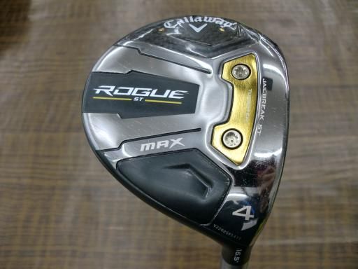 キャロウェイ ROGUE ST MAX 4W フェアウェイウッド FW 純正特注シャフト フレックスSR メンズ 男性用 右利き 右用 Cランク ゴルフクラブ