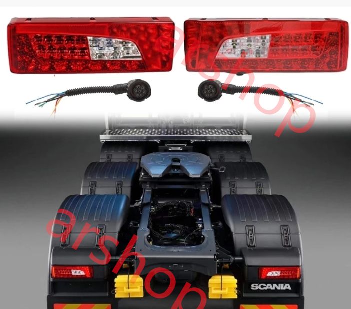 SCANIA スカニア タイプ 24V専用 LEDテールランプ ボルボ ユーロ