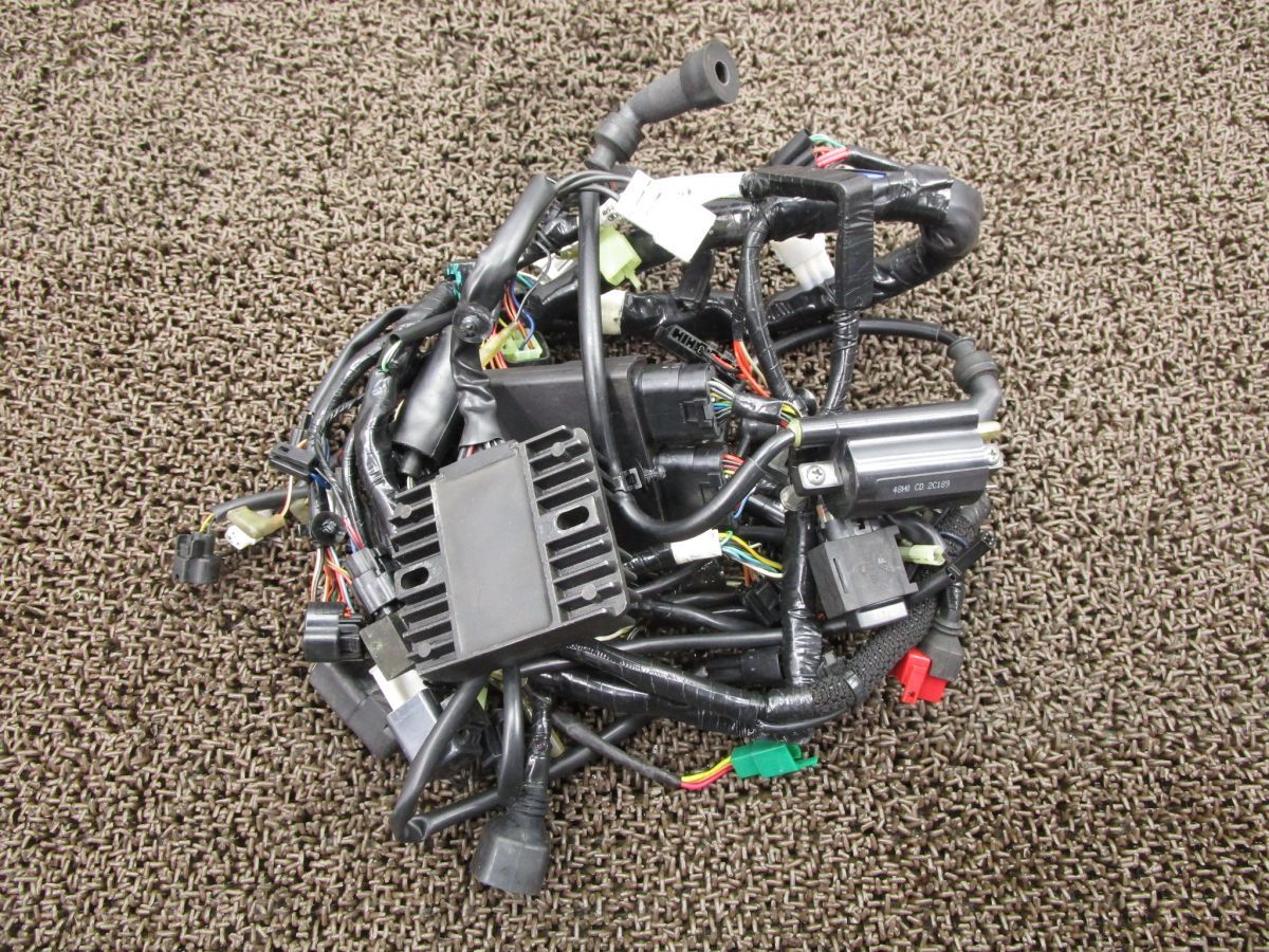 GSR250 メインハーネス △Y660 CDI レギュレター イグニッションコイル GJ55D スズキ J509 動画有 FI インジェクション