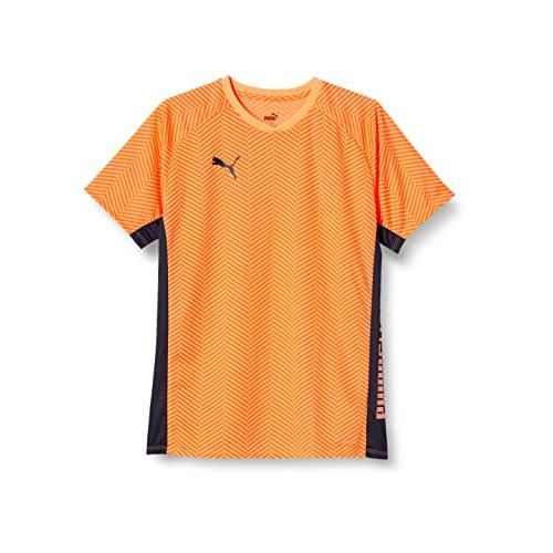 【豊富な，正規品】 プーマ(PUMA) サッカー 半袖Tシャツ PUMA FUTBALL HYBRID 総柄プリント 658015 メンズ ネオンシトラス(04) Sサイズ その他