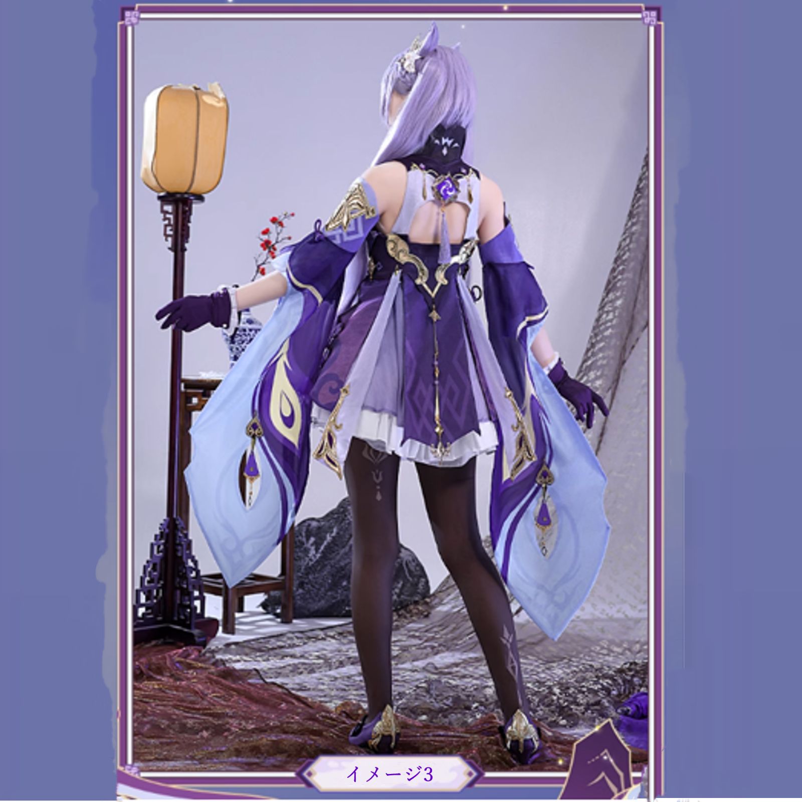 猫屋小舗】原神 cos 刻晴 (こくせい) コスプレ 靴 コスプレ 道具 刻晴（