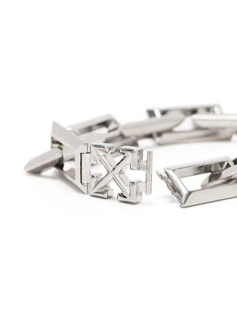 Off-White Arrow チェーン ブレスレット | シルバートーン