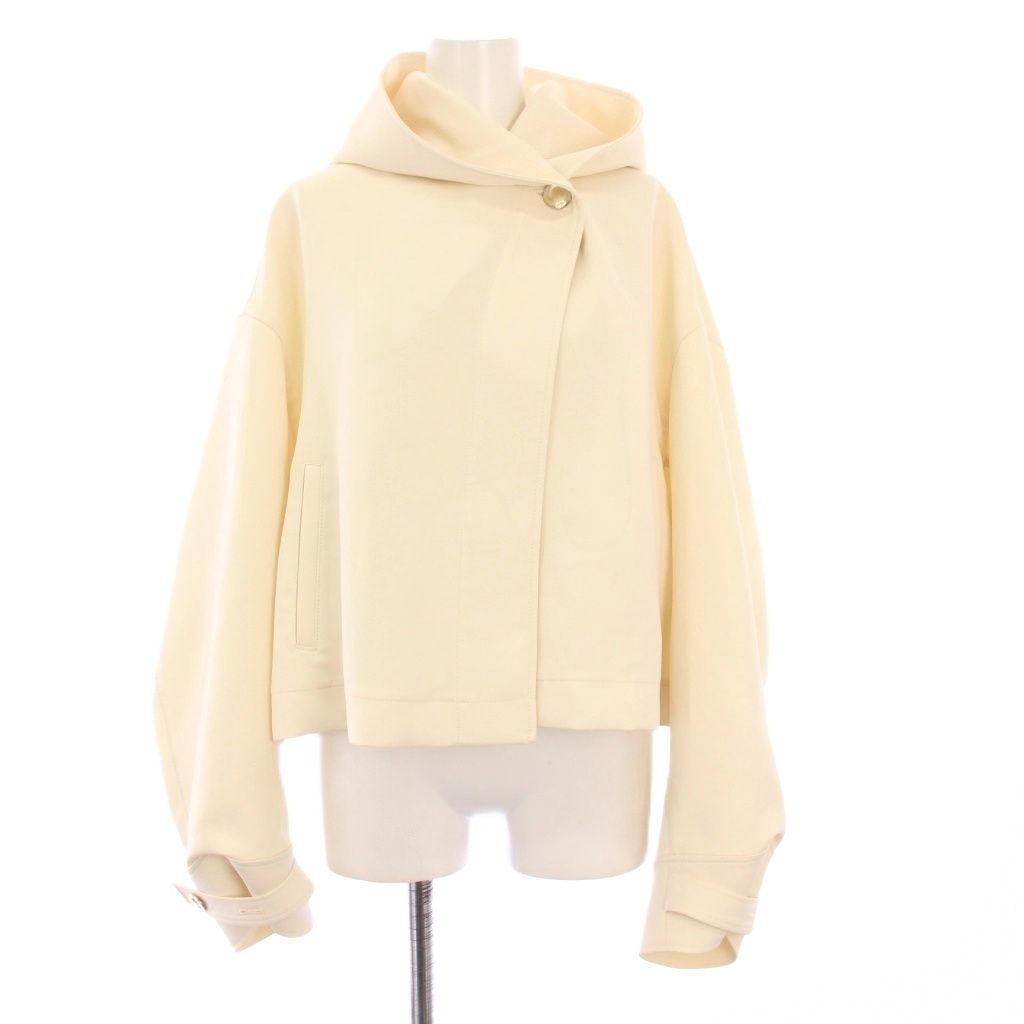 デレス deres Violetta switch neck feather short coat デレス deres Violetta switch neck feather short coat