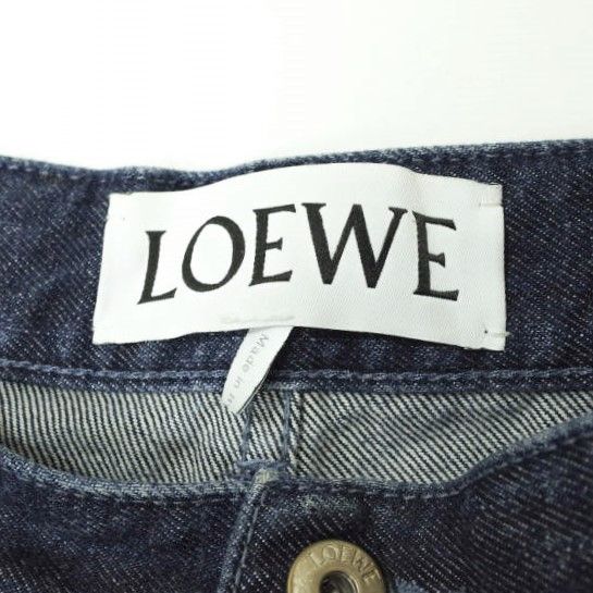 LOEWE ロエベ 22SS イタリア製 PATCHED DENIM TROUSERS ダブルニー