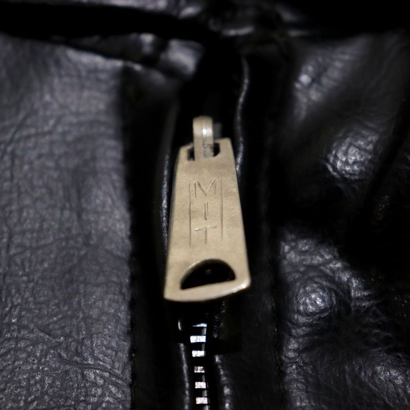 古着 ヴィンテージ シングルライダース レザージャケット カワサキ 80s 80s vintage Kawasaki カワサキ 裏地キルティング シングル