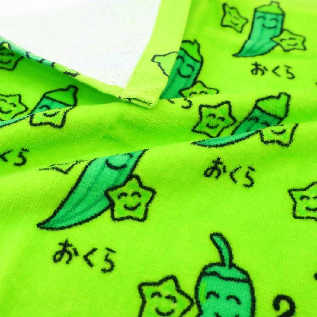 メール便】コンビニおえかきさん ミニタオル ハンドタオル おくら