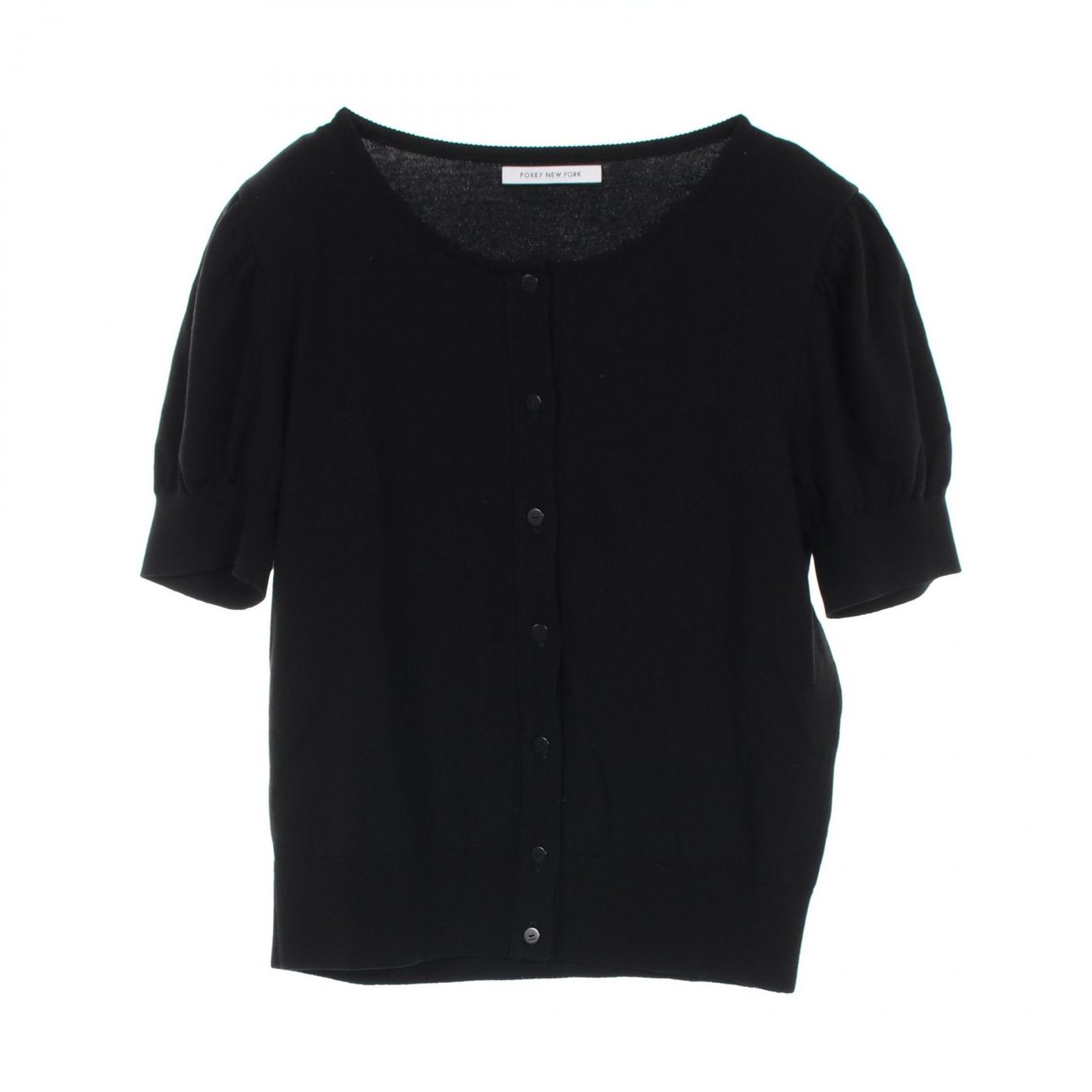 フォクシー ニューヨーク FOXEY NEW YORK カーディガン ブラック その他 カーディガン レディース Used A