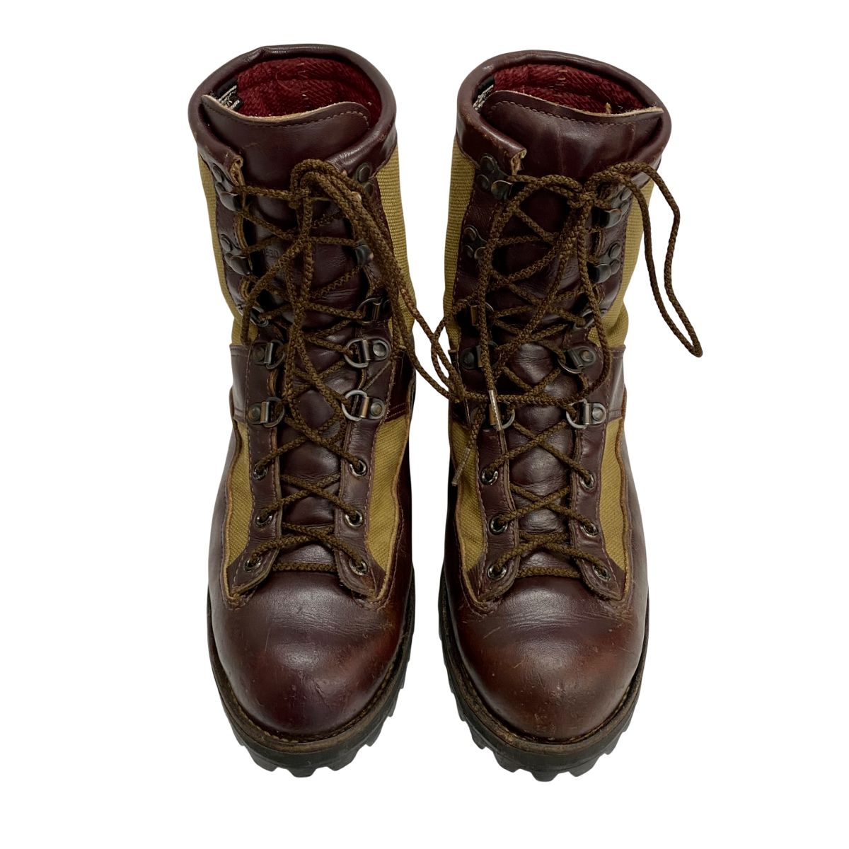 【即決】ダナー Danner 26.5cm 8 1/2 ブラウン メンズ ポストマンシューズ 本革 本皮 革靴 皮靴 靴 中古 Danner チロリアンシューズ Danner中古良品絶版 ダナー チロリアン