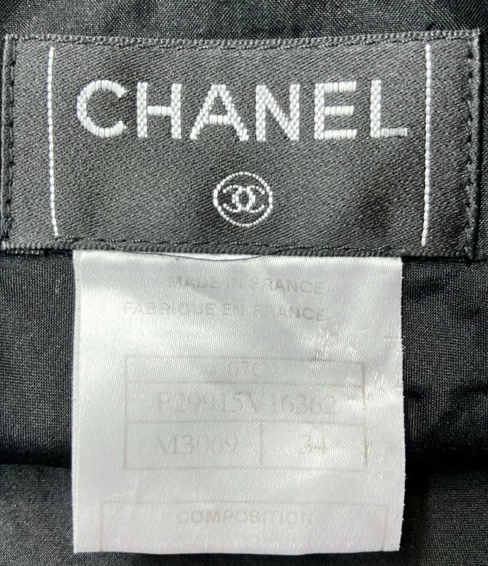 シャネル ウール混 ツイード スカート レディース SIZE 34 S CHANEL