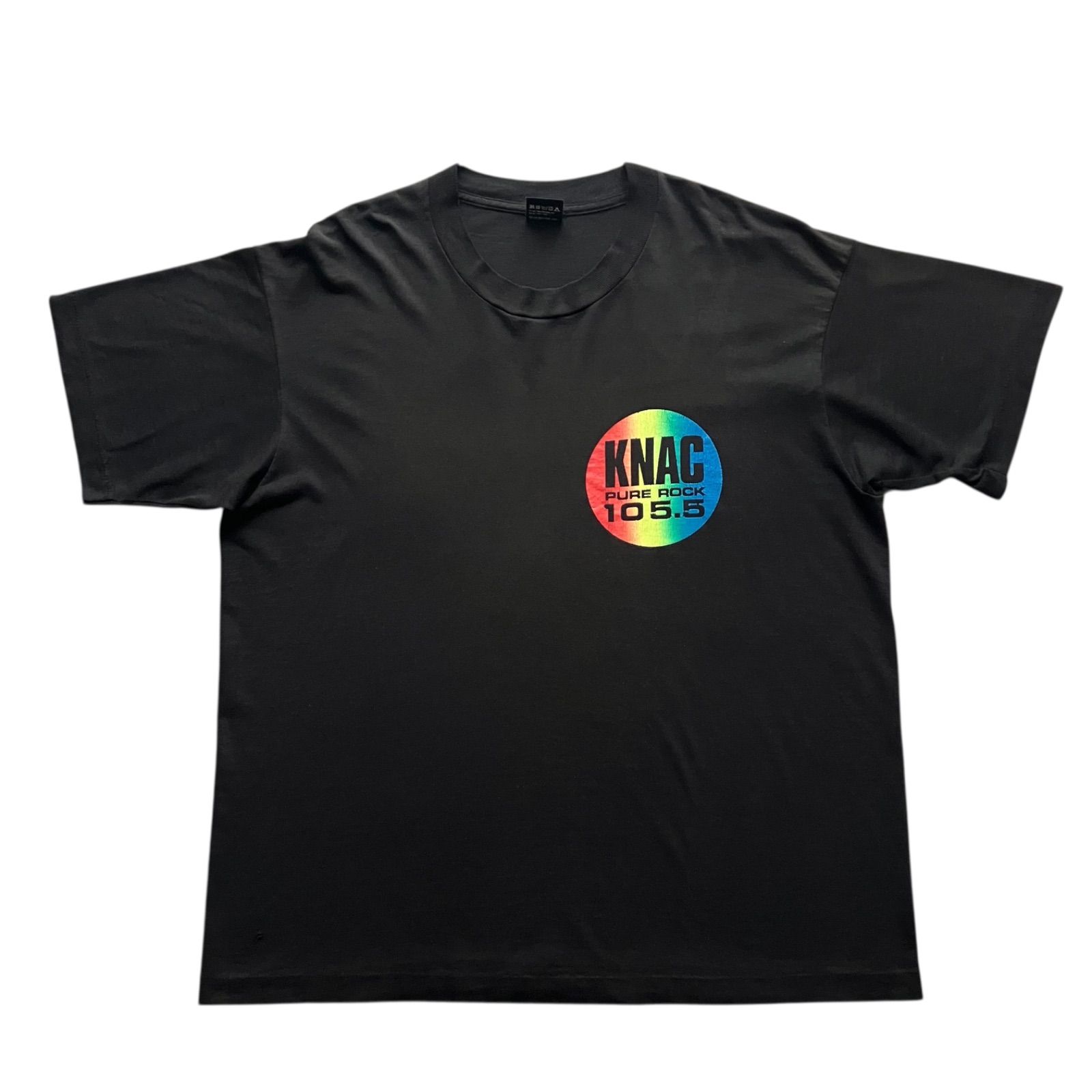 90s vintage KNAC PURE ROCK Tシャツ シングルステッチ