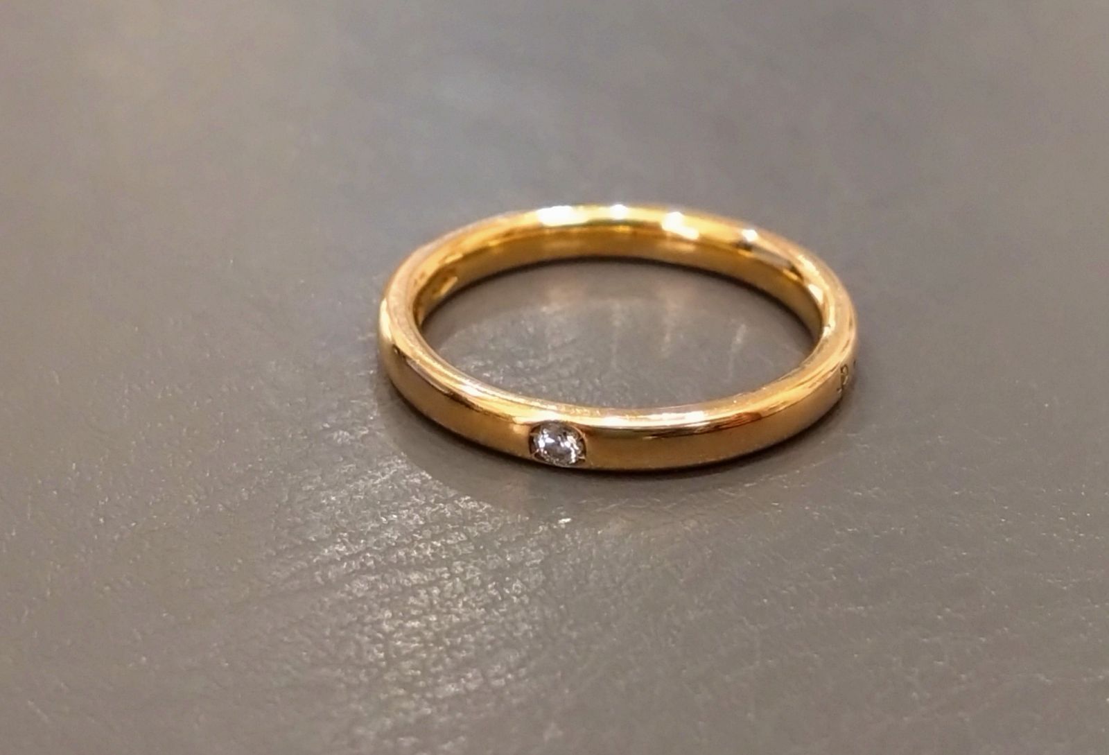 【ポメラート 】ルッチョレ 750ゴールド ダイヤモンドリング リング ポメラート ルッチョレ ダイヤモンド 11.5号 12.5号 3本