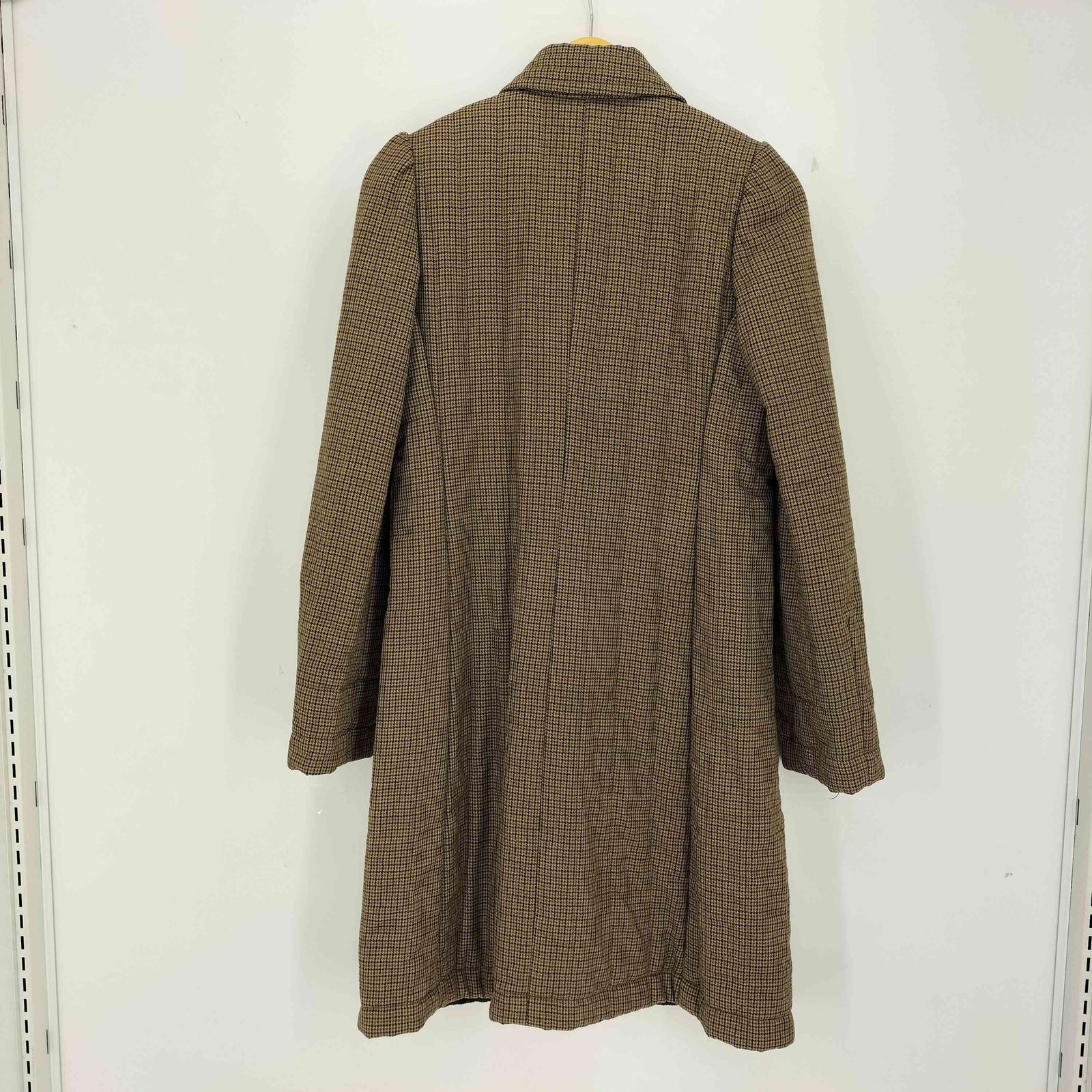 TSUHORI CHISATO 千鳥柄コート ツモリチサト TSUMORI CHISATO 千鳥格子 ステンカラー ウール