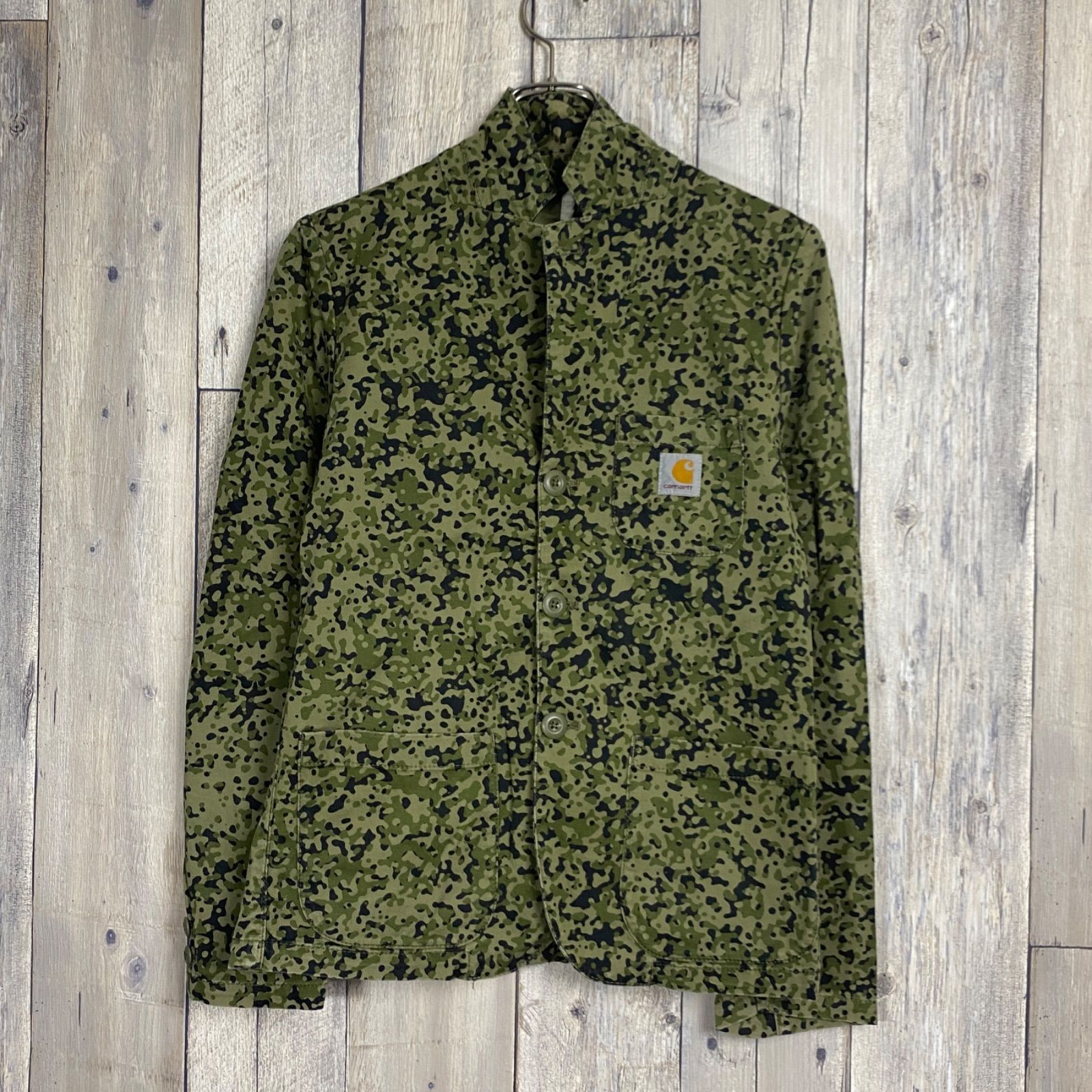 carhartt カーハート】迷彩 CAMO カモフラ テーラード