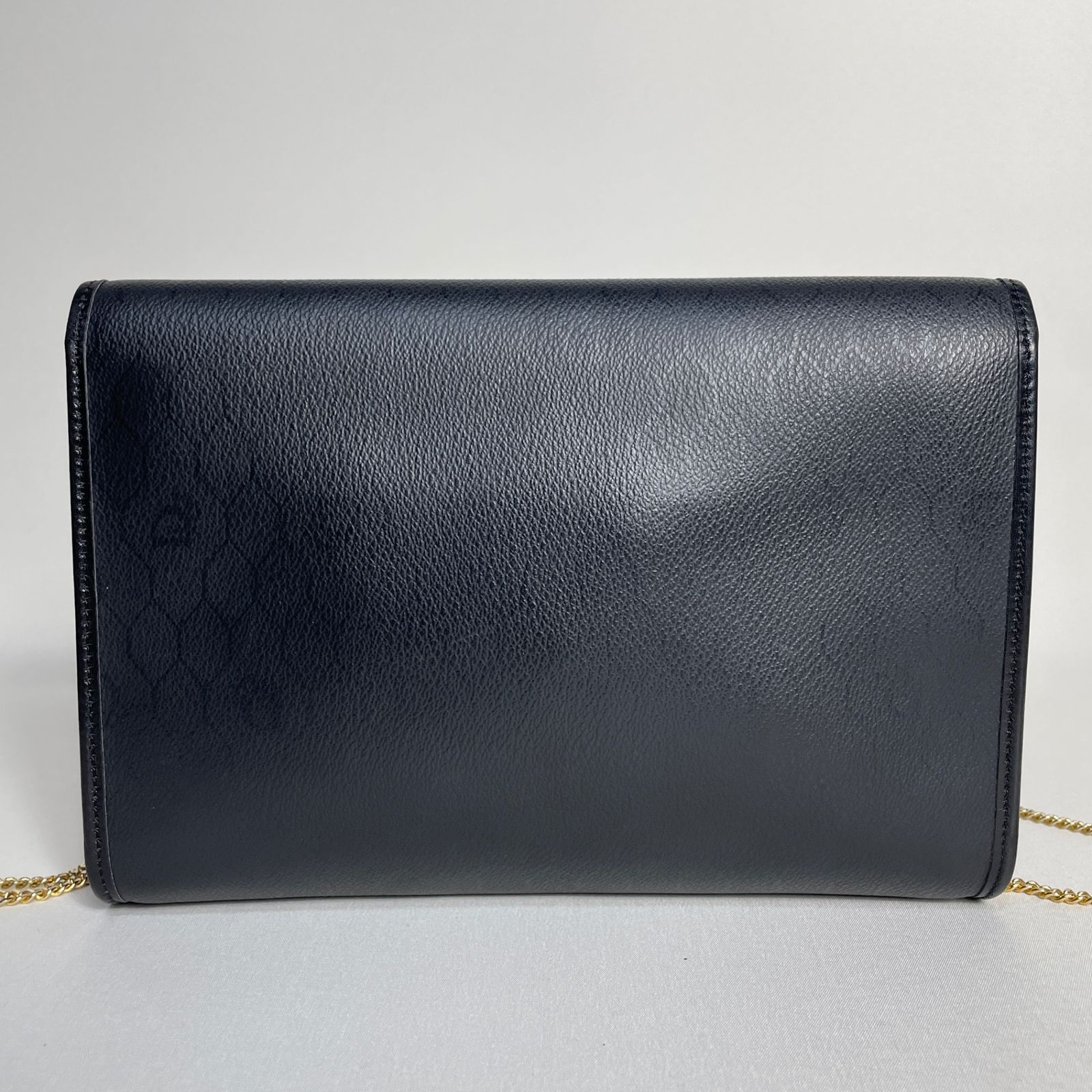 2502-237｜美品｜ディオール ショルダーバッグ ブラック ハニカム柄  