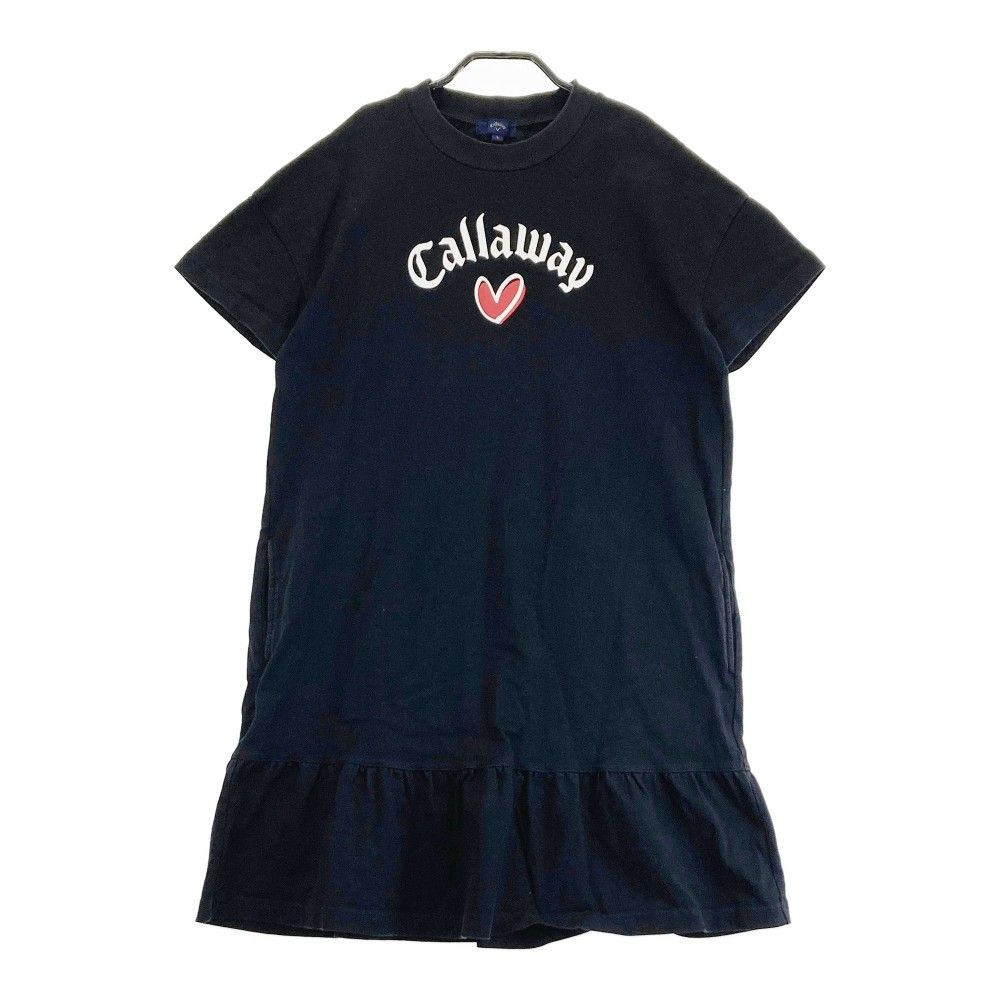 サイズ：L CALLAWAY キャロウェイ 2024年モデル 半袖ワンピース 裾